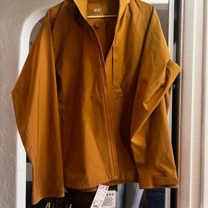 Yellow Uniqlo Blocktech Parka